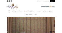 Desktop Screenshot of draperyshopinc.com
